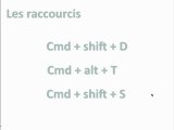 FileMaker : Raccourcis clavier