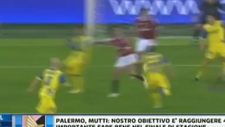Highlights Chievo - Milan 0-1 (Serie A) 10/04/2012