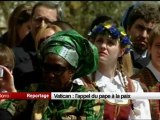 Vatican, l’appel du pape à la paix