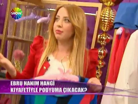 Bugün ne giysem - Ebru Doğan hazırlık aşaması