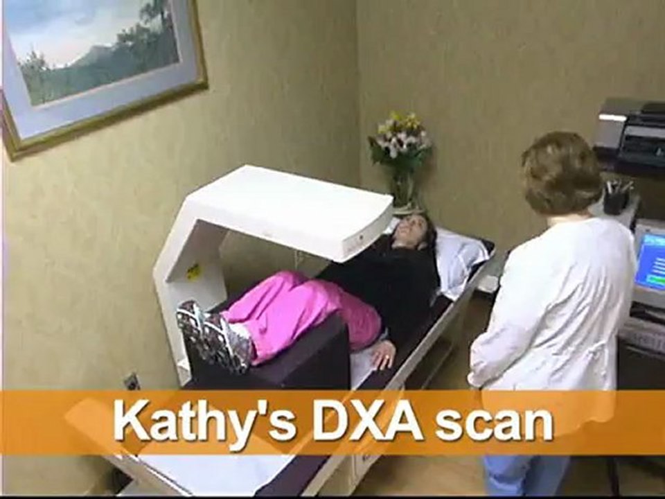 Patient Gets a DXA Scan