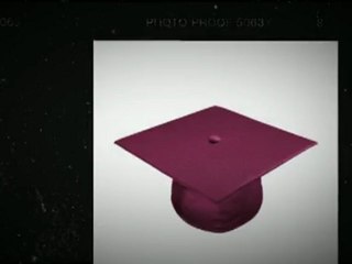 Maroon Kindergarten Graduation Cap