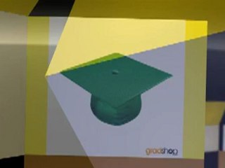 Green Kindergarten Graduation Cap