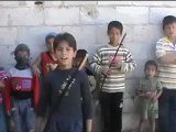 فري برس حماة المحتلة انشقاق الاطفال على كوفي عنان  10 04 2012