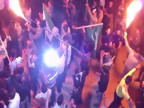 فري برس دمشق مظاهرة في دمشق حي القدم 10 4 2012