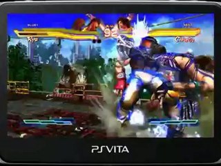 Street Fighter X Tekken PS Vita Captivate Gameplay Video 02