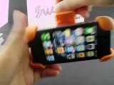 Cool Stand Holder & Car Mount Holster for Apple iPhone 4 4S