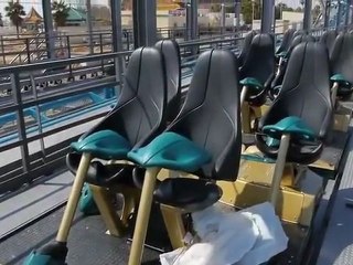 PortAventura installe les trains de Shambhala en vidéo