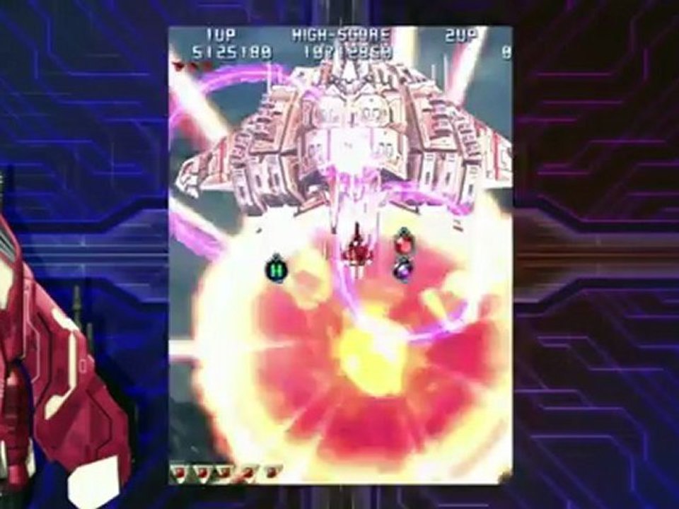 Classic Game Room - RAIDEN IV on Xbox 360 review