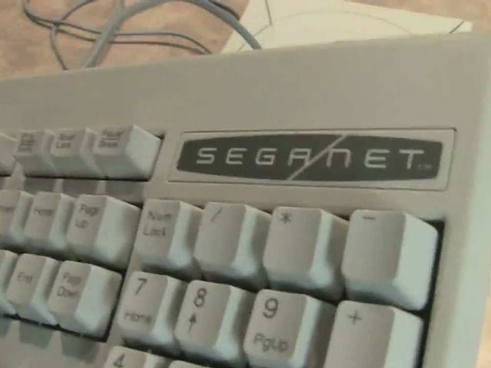 Classic Game Room - SEGANET KEYBOARD for Sega D...