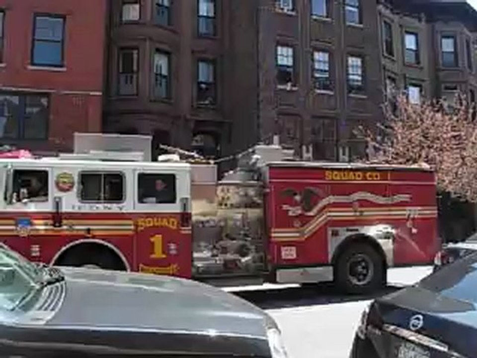 Les pompiers à Brooklyn