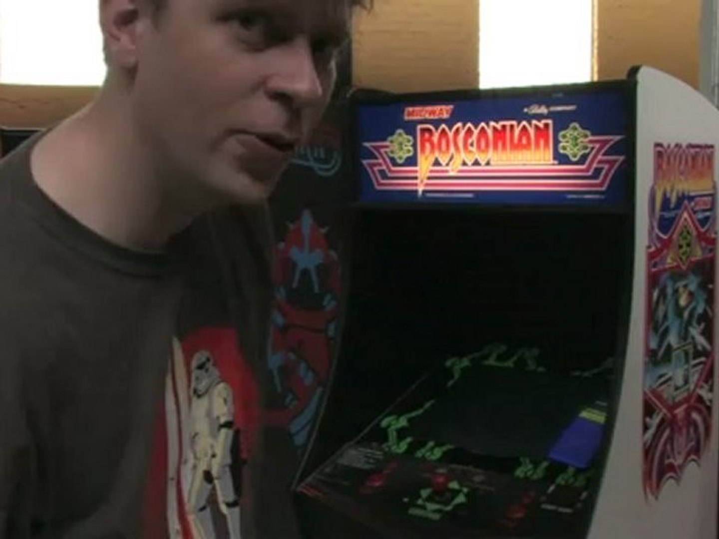 Classic Game Room : BOSCONIAN arcade video game review