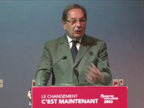 Discours d'Alain Rodet au meeting de Limoges