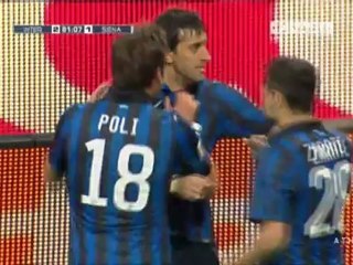 Inter Milan vs Siena 2-1 All goals  golofan.com