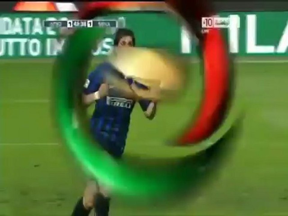 Inter Milan vs Siena 2:1 GOALS HIGHLIGHTS