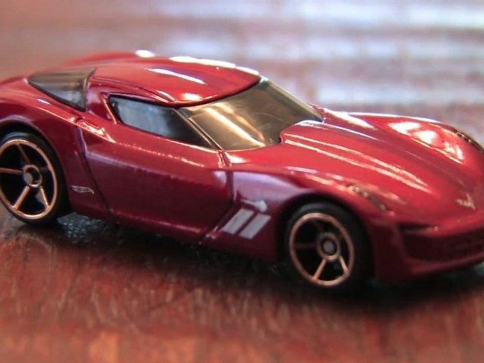 2009 CORVETTE STINGRAY CONCEPT Hot Wheels review by CGR Garage