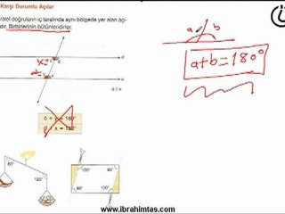 İlköğretim 7. sınıf matematik açılar