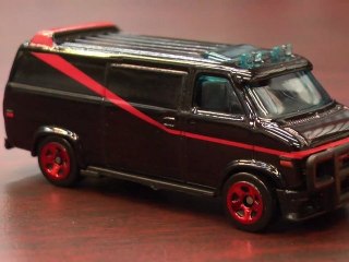 CGR Garage - A-TEAM VAN Hot Wheels review