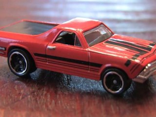 ORANGE '68 EL CAMINO Hot Wheels review by CGR Garage