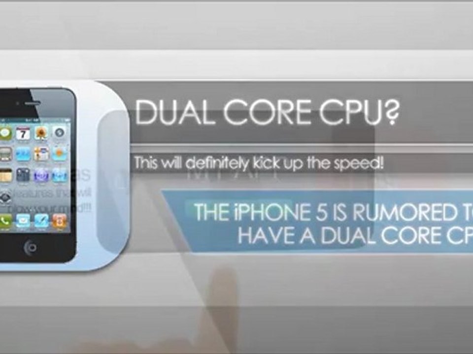 iPhone 5 Features