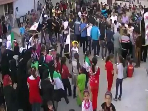 فري برس درها مظاهرة درعا البلد 11 4 2012 ج1