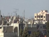فري برس قصف على الأحياء السكنية في منطقة القرابيص  حمص  11 4 2012