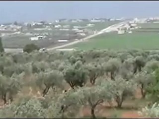 فري برس حلب انتشارالدبابات عند مدخل و مححيط مدينة اعزاز 11 4 2012