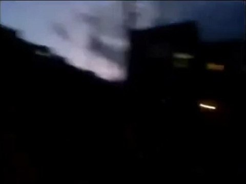 فري برس إدلب جبل الزاوية قرية سرجة مظاهرة مسائية في 11 4 2012