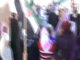 فري برس تركيا مخيم كلس مظاهرة حرائر ريف  حلب الشمالي 11 4 2012