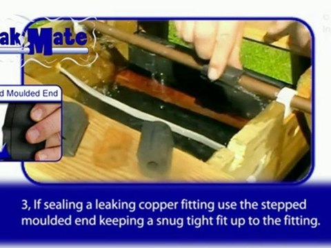 Stop a Water Leak with Leak Mate