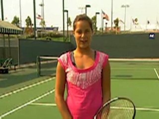 Leçons de Service avec Ana Ivanovic