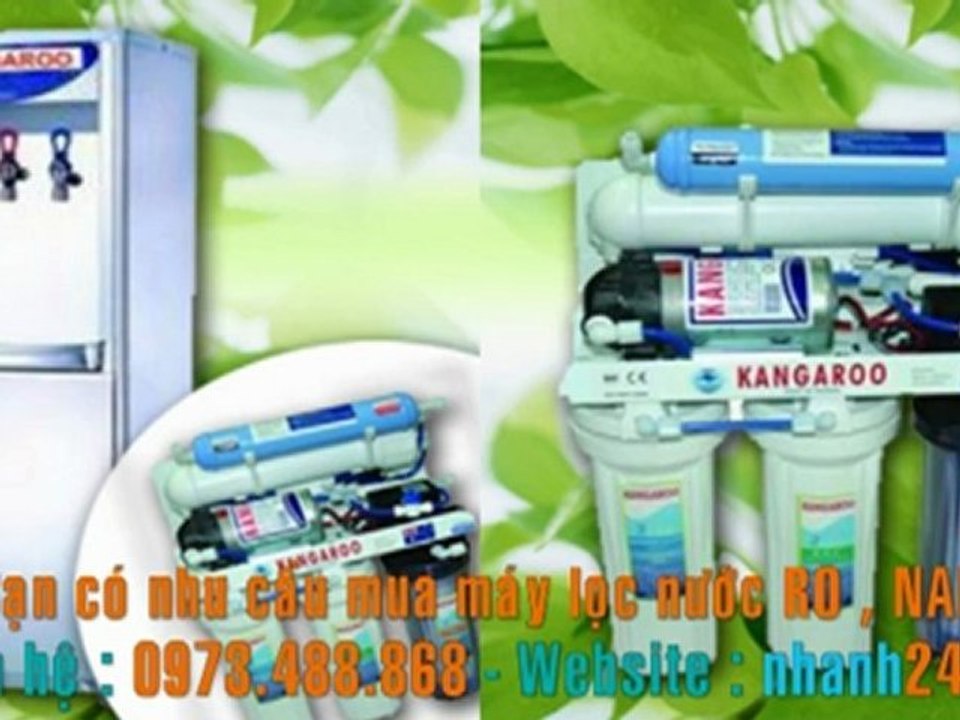 Máy lọc nước RO KANGAROO,KG 102 5 lõi lọc,KG 50,KG 103 - Nhanh24h.vn