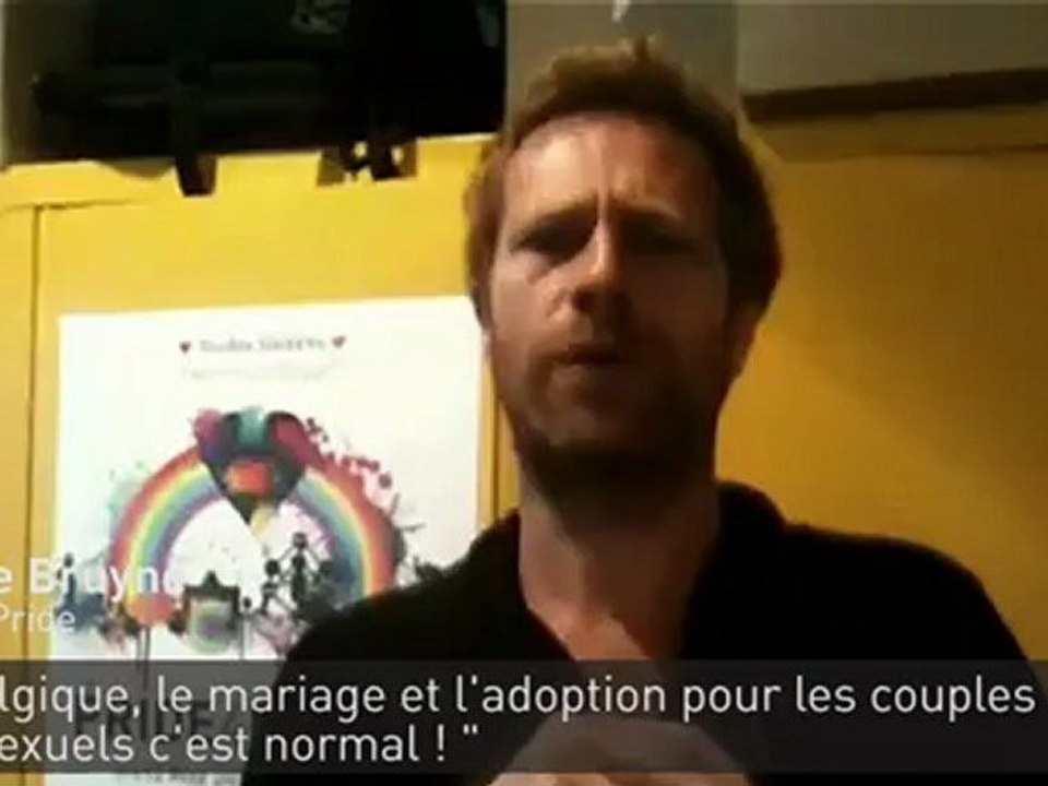 Meeting LGBT pour l'égalité - Soutien de Alan De Bruyne