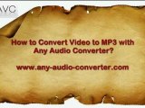 Free Audio Converter --- Convert Video to MP3 with Any Audio Converter