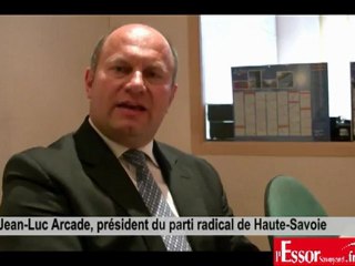 Le président du parti radical 74, Jean-Luc Arcade, confirme le mouvement centriste sur le département