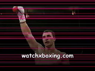 Boxing Fight Alexander vs Giavanni Live
