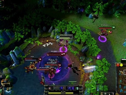 League of Legends - Vol du nashor par Lee Sin