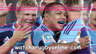 Rugby Match Blues vs Sharks 2012 Live