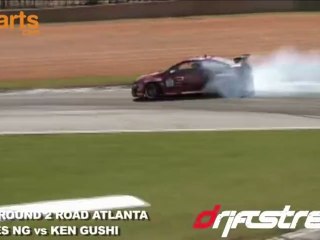 Formula Drift Round 2 Top 32 Charles Ng (Crash) vs. Ken Gushi