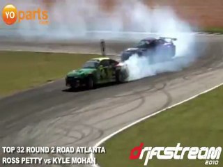 Formula Drift Round 2 Top 32 Ross Petty vs. Kyle Mohan