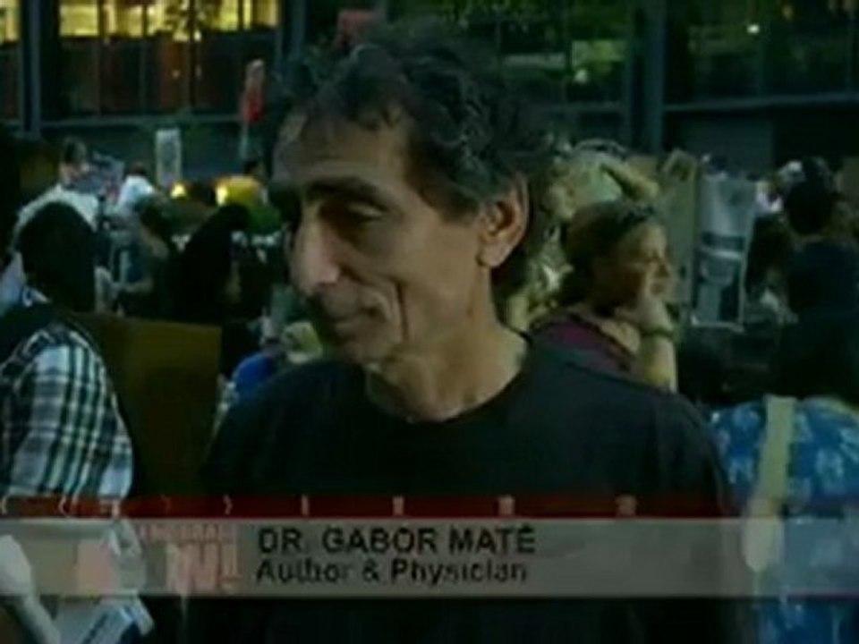 Dr. Gabor Maté at Occupy Wall Street Details Link Between Financial Crisis & Mental Illness