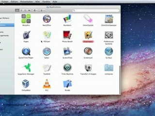 L'interface d'Automator