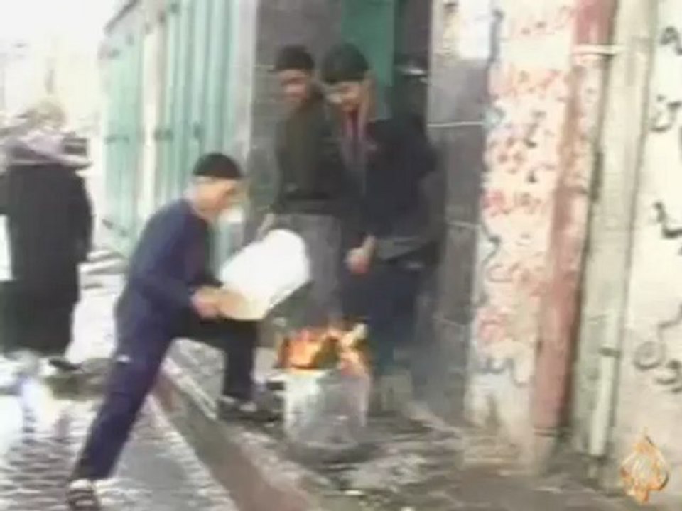 تساقط كثيف للثلوج في سوريا وفلسطين والأردن ولبنان