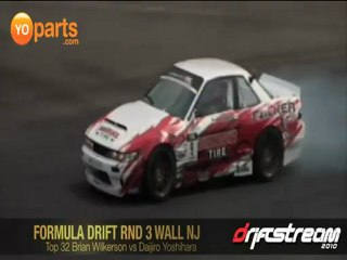Daijiro Yoshihara vs Brian Wilkerson Top 32 Formula Drift Wall NJ