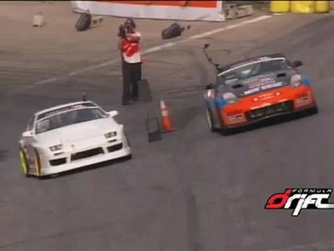 Chris Forsberg vs Charles Ng Top 16 Formula Drift Wall NJ