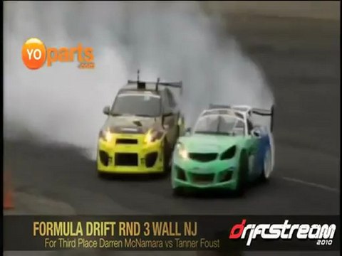 Tanner Foust vs Darren McNamara 4 3rd place Formula Drift Wall NJ