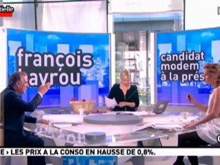 François Bayrou, invité de la Matinale sur Canal+ - 120412
