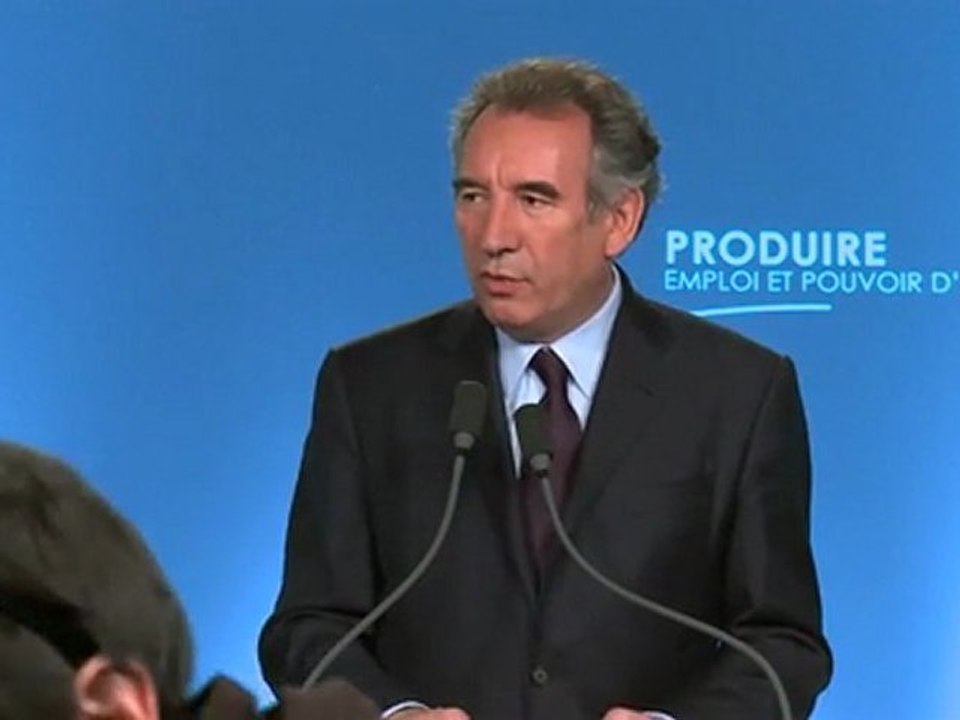 Conférence de presse - 120412 - Produire : emploi et pouvoir d'achat