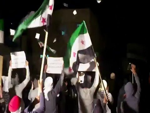 فري برس دمشق المزة مسائية حي المزة يلعن روحك يا نصر الله 11 4 2012 ج1 Damascus