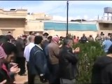 فري برس حمص القصير دفن الشهيد رضوان محمد علي جمرك 12 4 2012 Homs